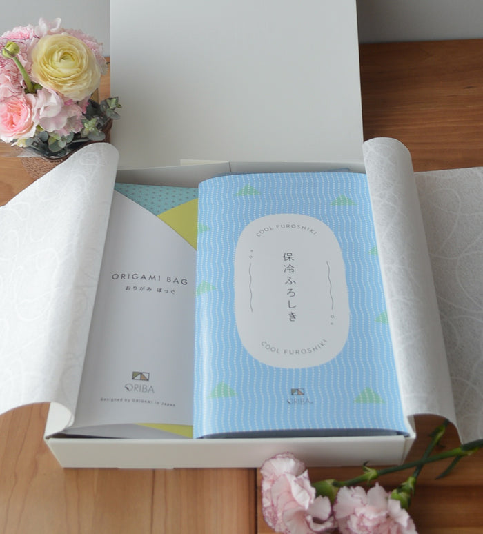 Gift box | Insulated furoshiki 55 + Eco bag L