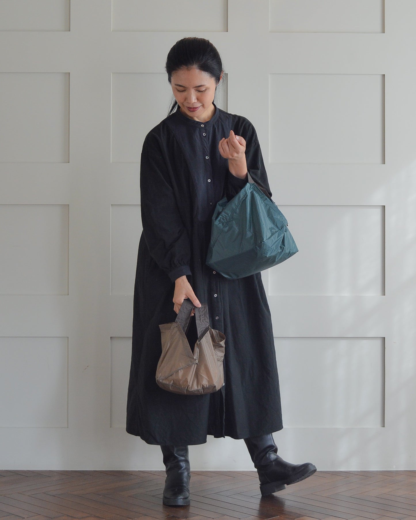 モカブラウン×チャコールブラウン|Sサイズ　【予約：2月下旬お届け】