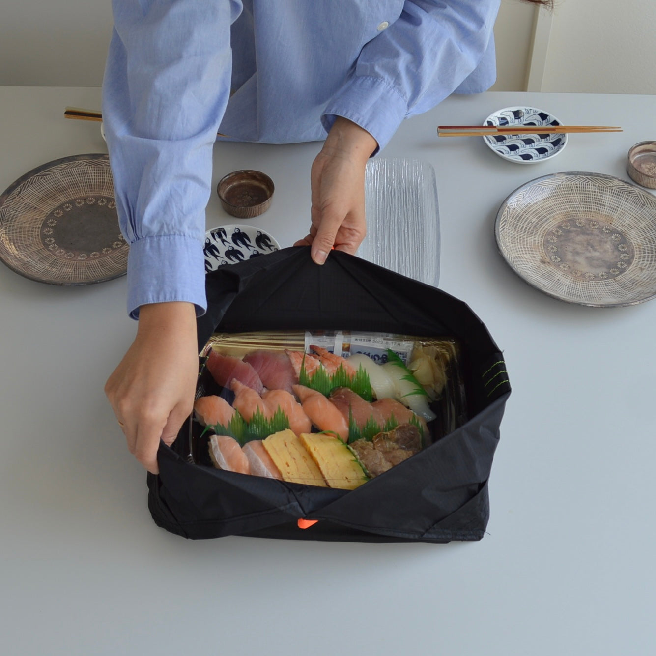 セルフレジエコバッグORIBA スーパーコンビニ兼用 Mサイズ