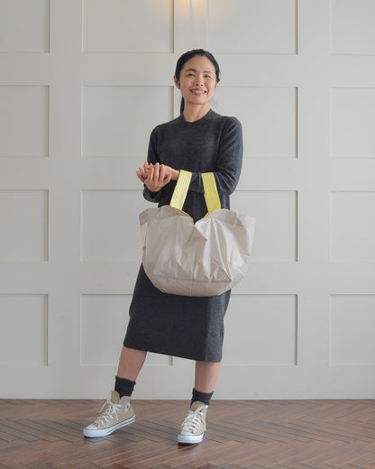 ミルクティーベージュ×れもんイエロー|Lサイズ【予約：4月下旬お届け】