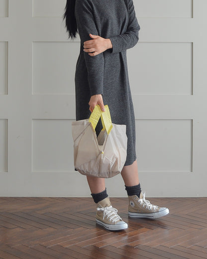 ミルクティーベージュ×れもんイエロー|Mサイズ【予約：4月下旬お届け】