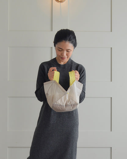 ミルクティーベージュ×れもんイエロー|Sサイズ【予約：4月下旬お届け】