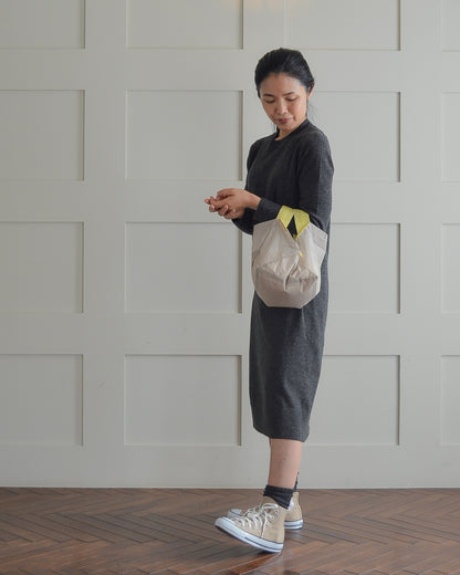 ミルクティーベージュ×れもんイエロー|Sサイズ【予約：4月下旬お届け】