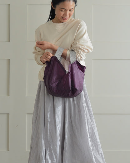 パープル×ライトグレー|Mサイズ【予約：4月下旬お届け】