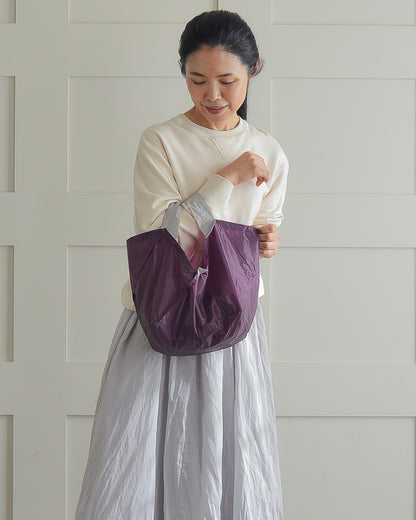 パープル×ライトグレー|Mサイズ【予約：4月下旬お届け】