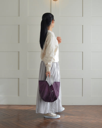 パープル×ライトグレー|Mサイズ【予約：4月下旬お届け】