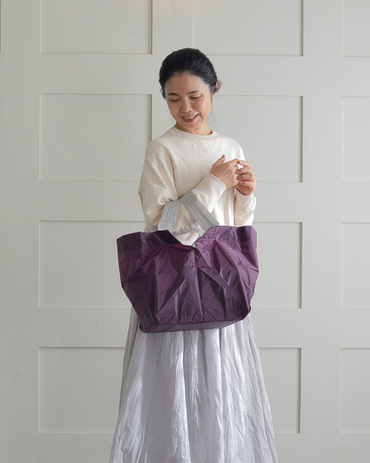 パープル×ライトグレー|Lサイズ【予約：4月下旬お届け】