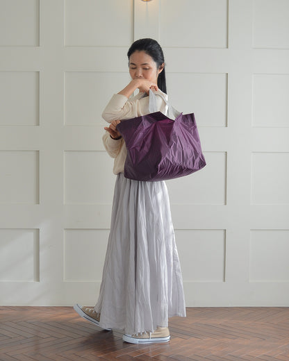パープル×ライトグレー|Lサイズ【予約：4月下旬お届け】