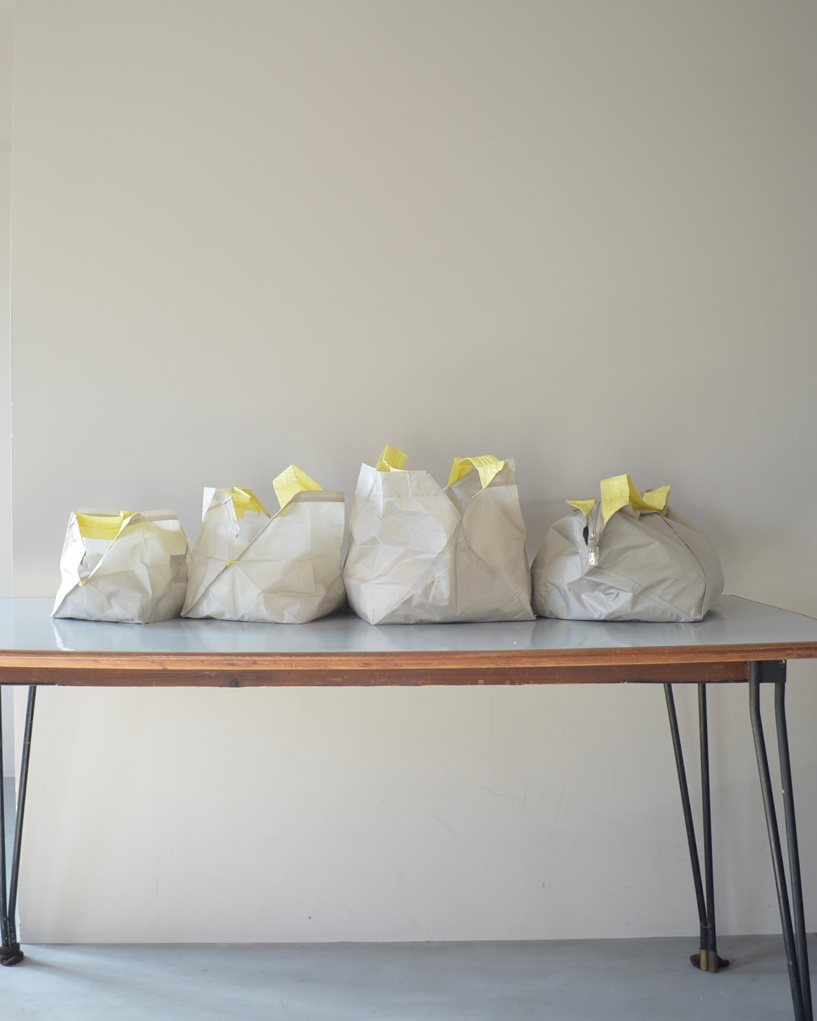 ミルクティーベージュ×れもんイエロー|Lサイズ【予約：4月下旬お届け】