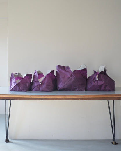 パープル×ライトグレー|Mサイズ【予約：4月下旬お届け】