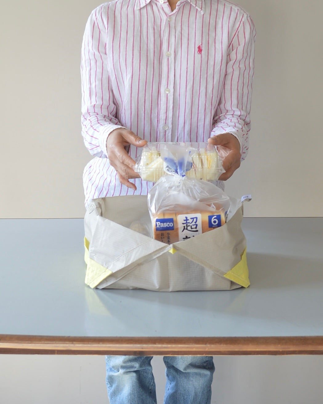 ミルクティーベージュ×れもんイエロー|Mサイズ【予約：4月下旬お届け】