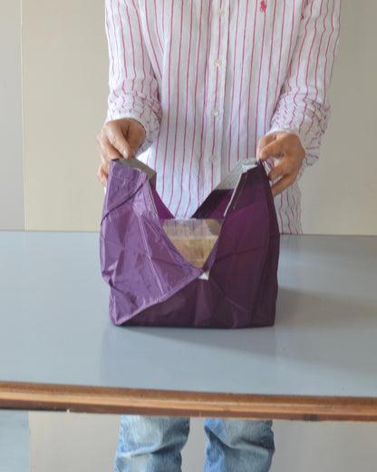 パープル×ライトグレー|Sサイズ【予約：4月下旬お届け】