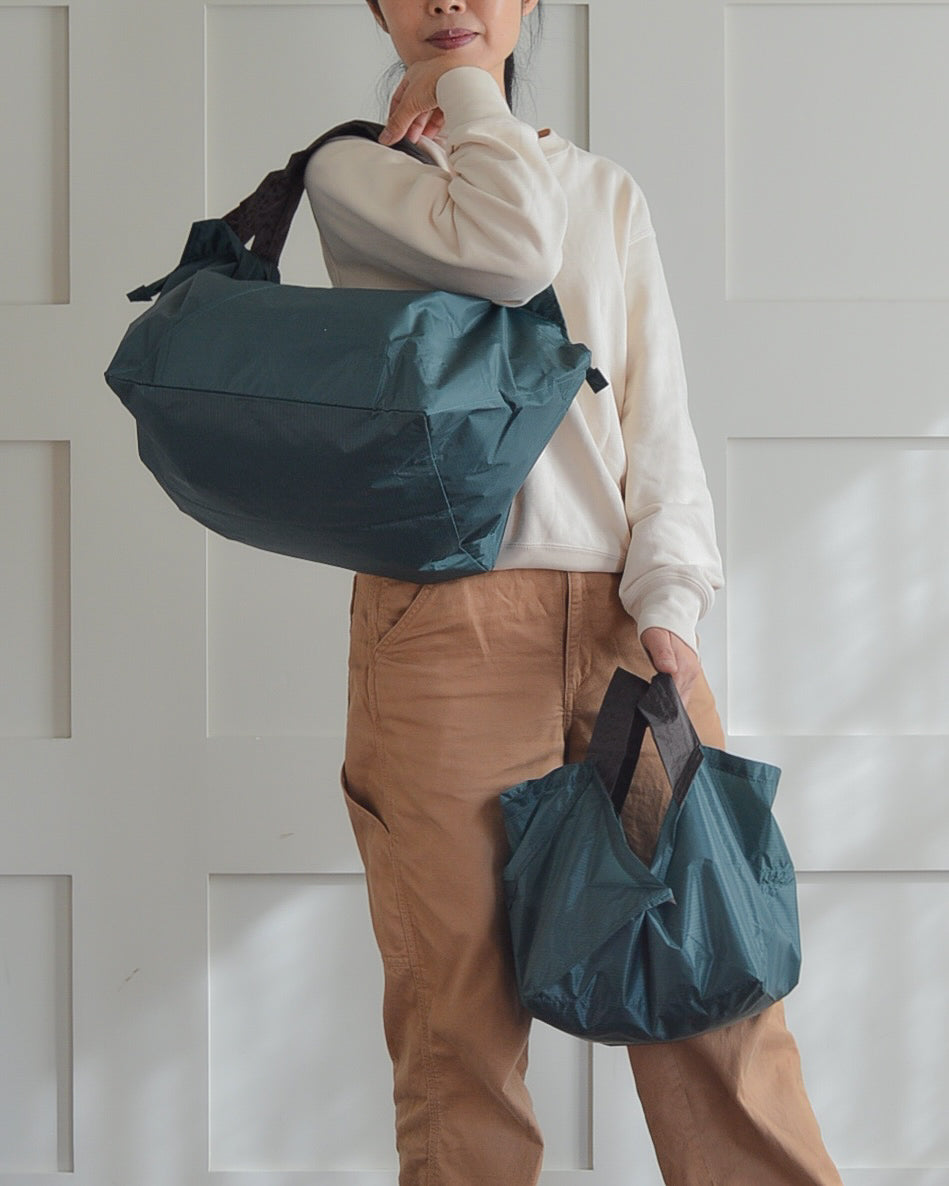 モスグリーン×チャコールブラウン|保冷バッグ　【予約：2月下旬お届け】