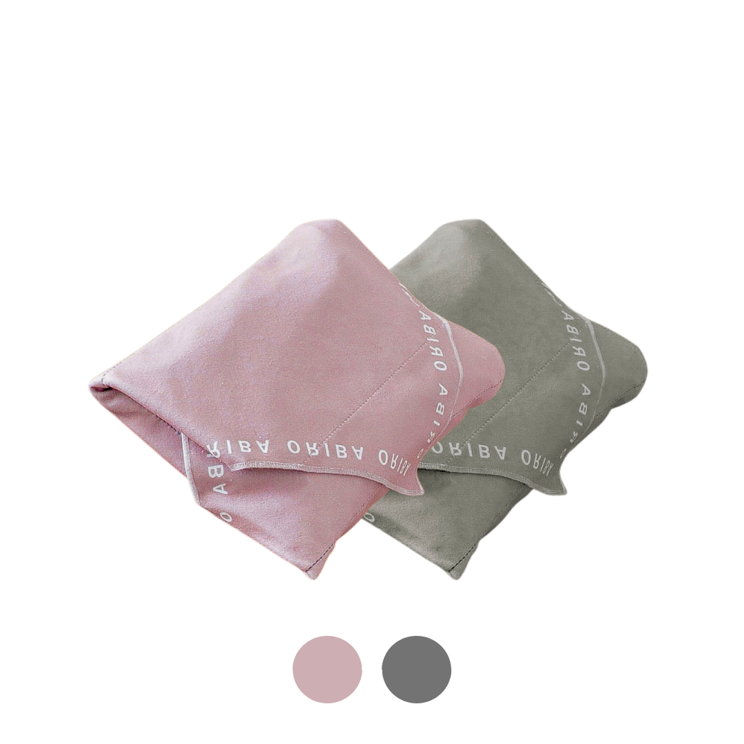 ORIBA Insulated Cloth, Set of 2 (Pink & Gray)