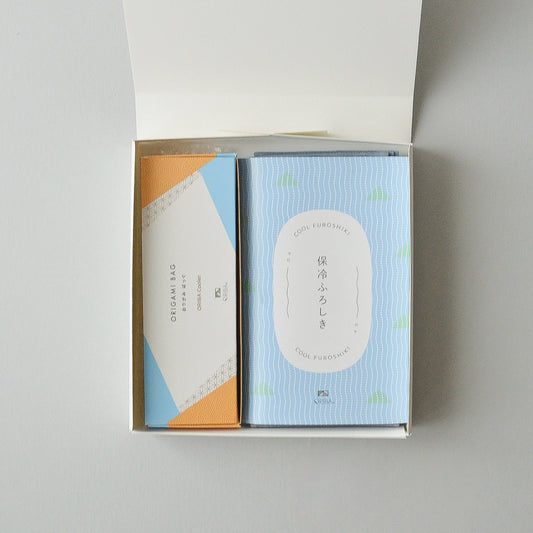 ギフトボックス|保冷バッグ大桜柄＋保冷ふろしき桜柄