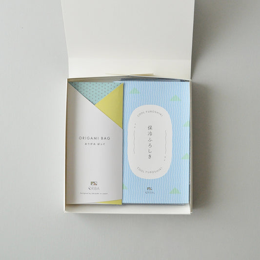 ギフトボックス|保冷ふろしき＋エコバッグL