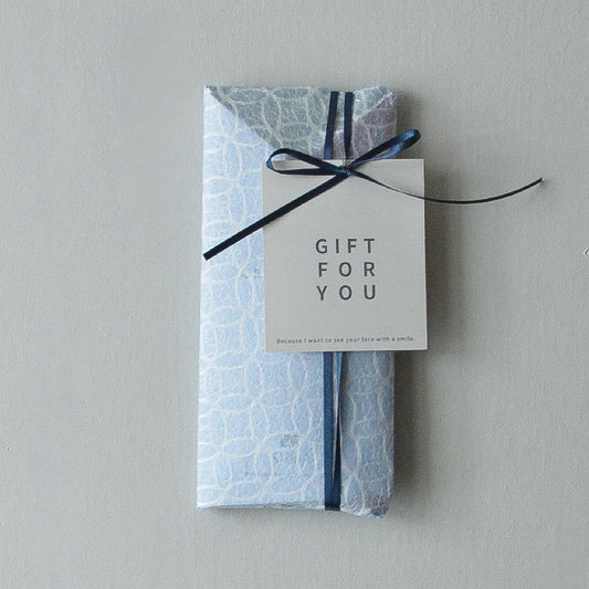 ブルーラッピングあり