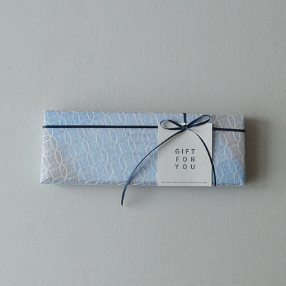 エコバッグORIBA Lサイズ + ブルーラッピング