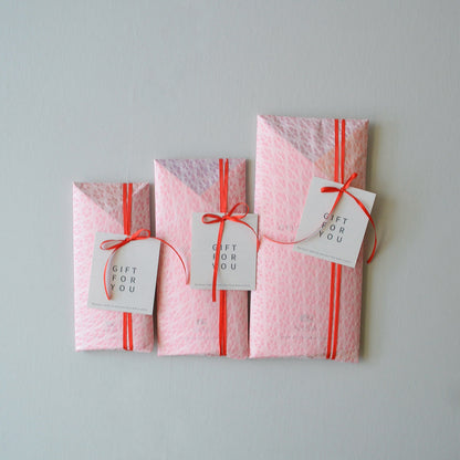 エコバッグORIBA Lサイズ + ピンクラッピング