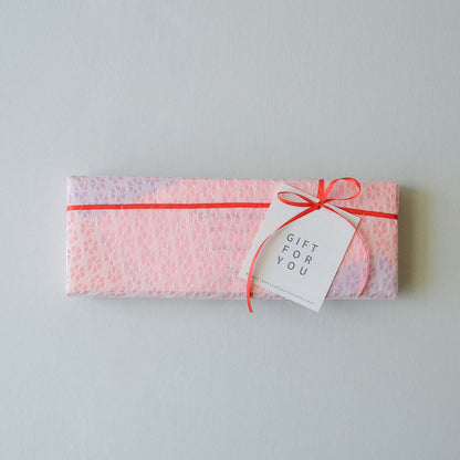 エコバッグORIBA Lサイズ + ピンクラッピング