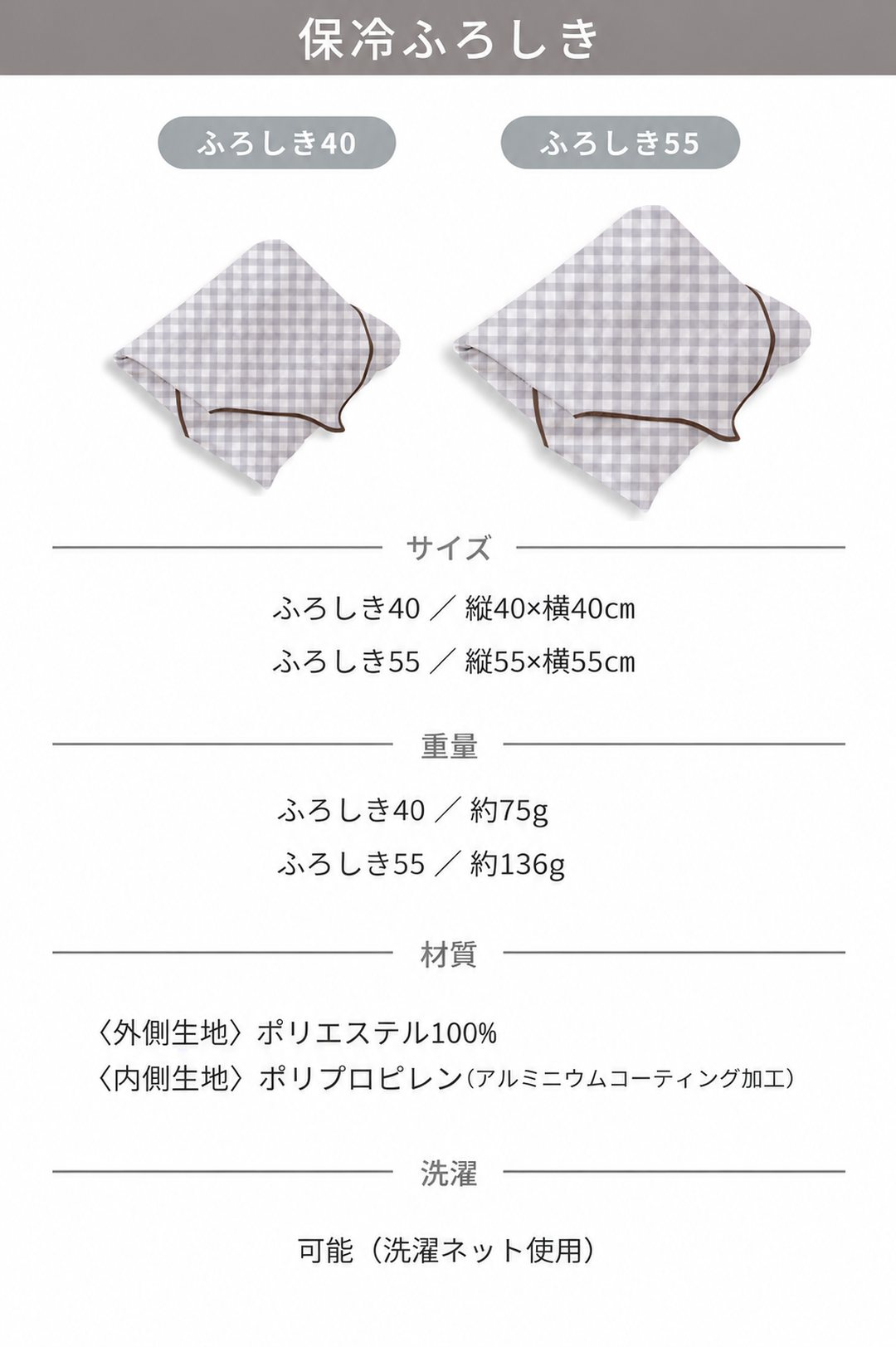 保冷ふろしき 仕様