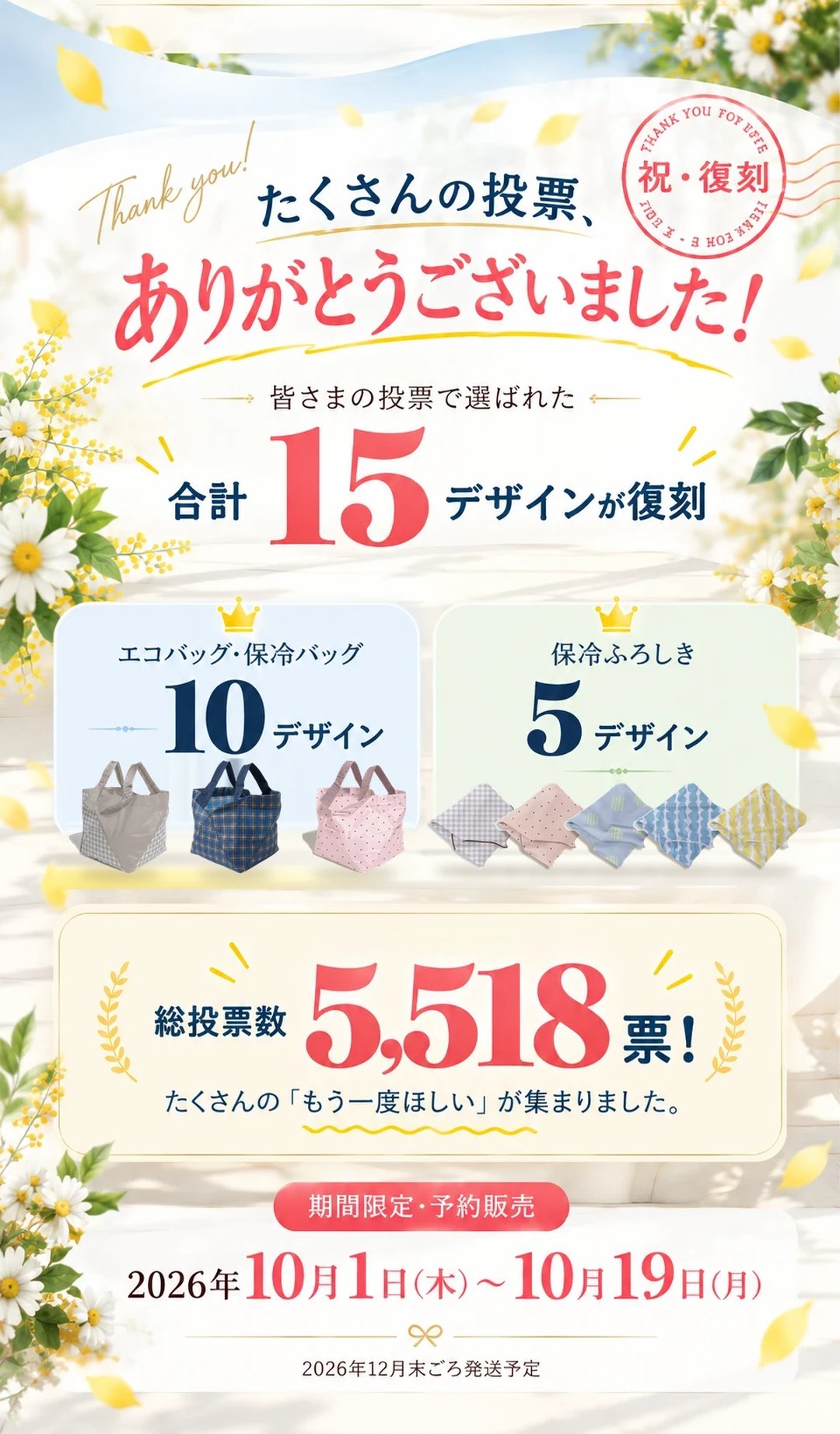 投票ありがとう