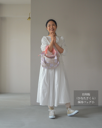 桜柄ORIBA cooler|保冷バッグ小【予約：4月下旬お届け】