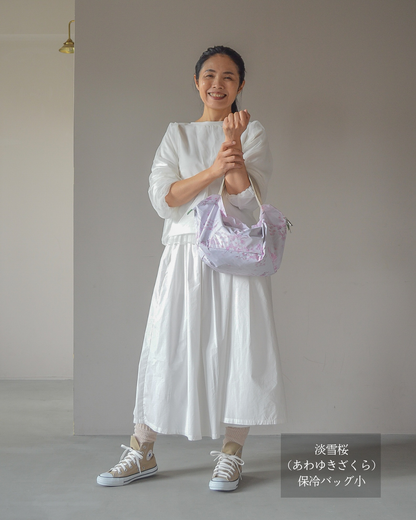 桜柄ORIBA cooler|保冷バッグ小【予約：4月下旬お届け】