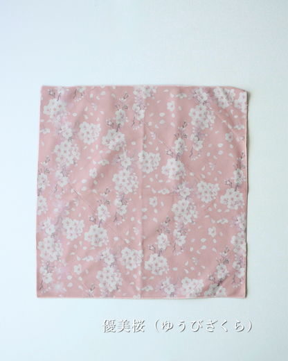 桜柄保冷ふろしき【予約：4月下旬お届け】