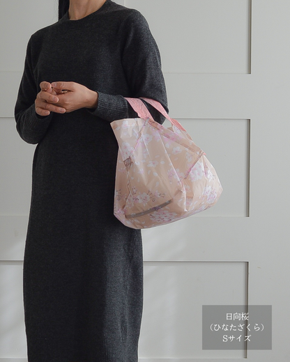 桜柄セルフレジ用エコバッグ|Sサイズ【予約：4月下旬お届け】