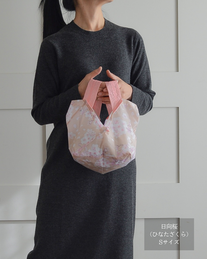 桜柄セルフレジ用エコバッグ|Sサイズ【予約：4月下旬お届け】