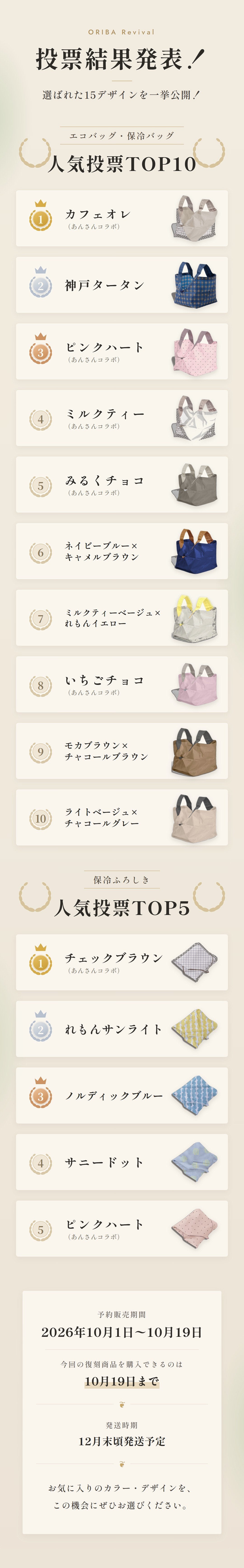 投票結果発表